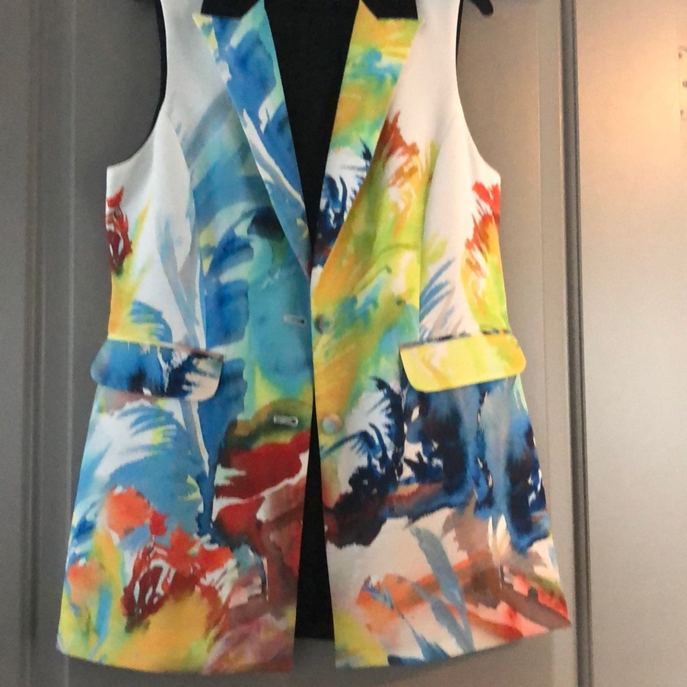 LADIES ROBERT GRAHAM MULTI COLOR VEST